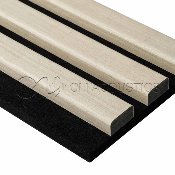 27-13 White Oak Slat Wall For Office
